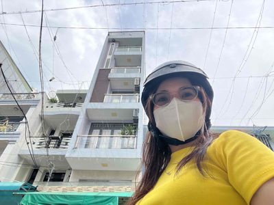 Nhà Gò Dầu ,Lê Sát - 4Tầng Vuông Vức - Xe Hơi ngủ Nhà Thông 100m2 — ảnh 1