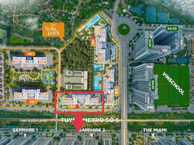 Bán căn hộ 2PN G3 Vinhomes Smart City Tây Mỗ — ảnh 1