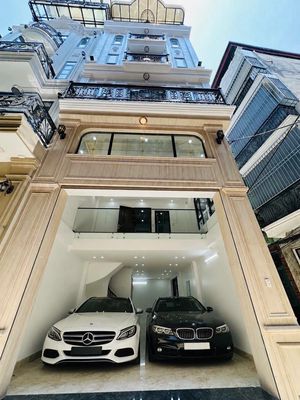 Bán nhà 80m² Lạc Trung, 7 tầng thang máy, gara ô tô — ảnh 1