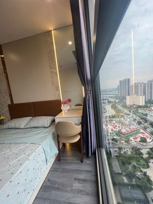 Cho thuê căn hộ 1N+ full đồ đẹp R105 Vinhomes Ocean Park — ảnh 1