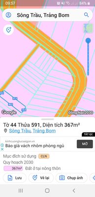 Bán đất chính chủ 367m² kp1 trảng bom - sát kcn bàu xéo — ảnh 1