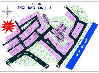 Bán lô góc C59 dự án Thời Báo Kinh Tế, Phú Hữu, Quận 9 cũ — ảnh 1