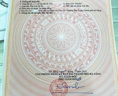 Góc 2mt huỳnh xuân nhị và hoàng minh giám ngang 10m dt 200m2 đông nam — ảnh 1