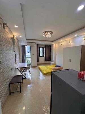 Căn hộ studio ban công 40m2 gần Hutech siêu rộng 3ng3xe hình thật — ảnh 1