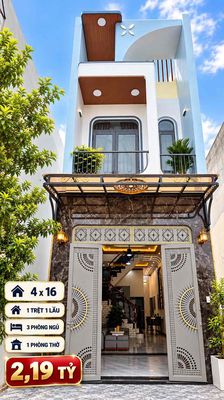 Nhà Mới 4x16.1 | Hg Bắc - 3 PN 1 PT - Sổ riêng HC - Giá Rẻ — ảnh 1