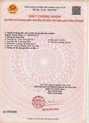 Đất thổ cư hòa khánh – đường ô tô 5m – giá rẻ chỉ 750 triệu — ảnh 1