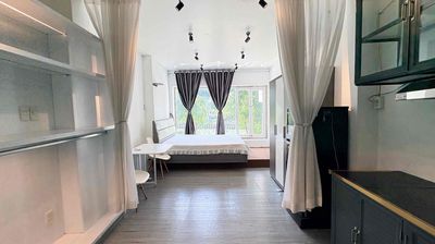 Cho thuê studio tách bếp view bờ kè hoàng sa cực chill ngay tân định — ảnh 1