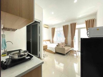 Phan đăng lưu – studio ban công 35m², full nội thất mới 100% — ảnh 1