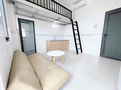 Duplex siêu xinh ngay ngã tư hàng xanh - 35m2 - full nt-ban công riêng — ảnh 1