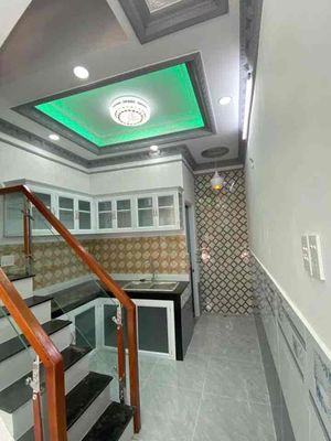 Bán nhà xây mới thị trấn nhà bè nhà 3x9 1 lầu 2 phòng ngủ giá 1.55tỷ — ảnh 1