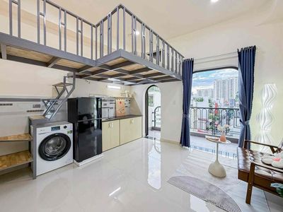 Cho thuê căn hộ có gác - ban công - gần văn hiến - mới xây - giá rẻ — ảnh 1