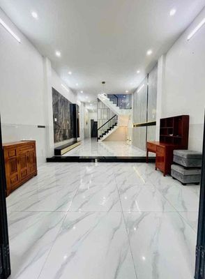 Cho thuê nhà trệt 2 lầu mới đẹp - có nội thất - kdc văn hoá tây đô — ảnh 1