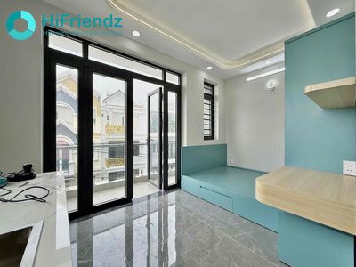 Cho thuê studio full nội thất - ban công thoáng lê đình cẩn gần aeonbt — ảnh 1