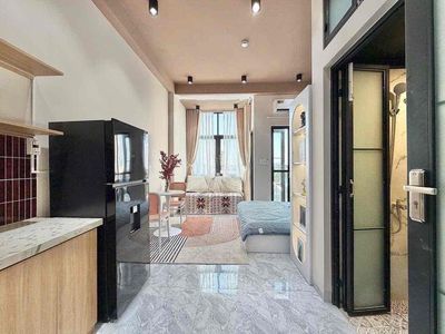 Studio full nội thất giá rẻ sạch sẽ thoáng mát ban công thoáng — ảnh 1