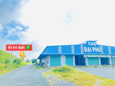 Đất mặt tiền đối diện Chợ Đại Phú 89.2m2 Full thổ cư, sổ sẵn sang tên — ảnh 1