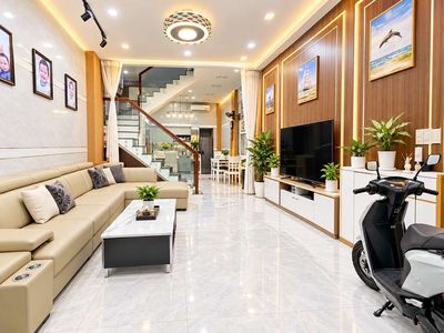 Bán nhà 4 tầng kdc sài gòn mới _ huỳnh tấn phát _ nhà bè — ảnh 1