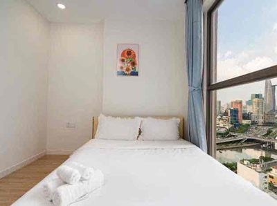 Căn hộ 2PN 2WC đầy đủ nội thất Masteri Millennium — ảnh 1