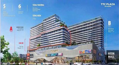 Giá tốt cho căn 1PN view trực diện công viên TTC Plaza trên Aeon Mall — ảnh 1