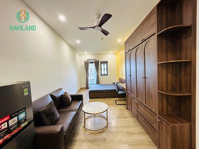 Căn hộ full nội thất tôn đức thắng - gần bến xe - ban công rộng — ảnh 1