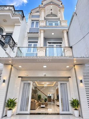 Cho thuê nhà 1 trệt 2 lầu an phú đông q12 đường xe hơi — ảnh 1