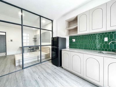 Cho thuê căn hộ 1pn 30m2 có máy giặt ngay mặt tiền Nguyễn Gia Trí — ảnh 1