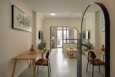 Căn Hộ 1 Phòng Ngủ - Bancol Thoáng Mát - Thang Máy - Hầm Xe — ảnh 1