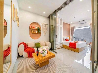 Cho thuê căn hộ ban công thang máy full nội thất ngay quận 3 — ảnh 1