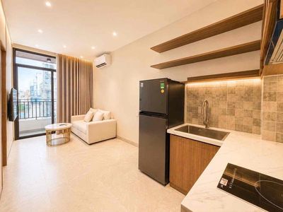 Cho thuê căn hộ 1 PN mới_ Full nội thất_ ban công_ View landmark 81 — ảnh 1