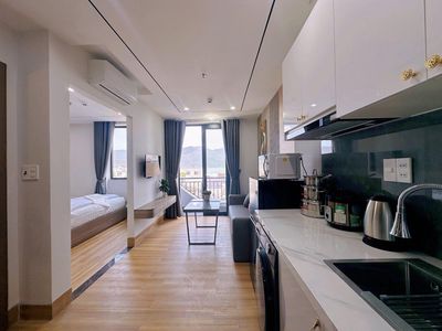 Căn hộ 1pn nguyễn đức an - view biển & núi - gym sân thượng - pet ok — ảnh 1