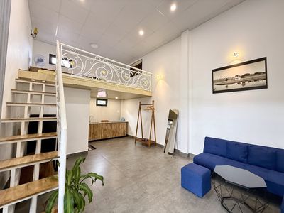 Cho thuê căn hộ dạng duplex đường tô hiệu phường 7 giá chỉ 4,5 — ảnh 1