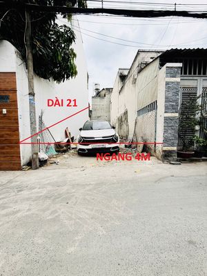 Đất 84m² – hẻm ô tô 5m – thông lê thị riêng – giáp gò vấp – 4,65 tỷ. — ảnh 1