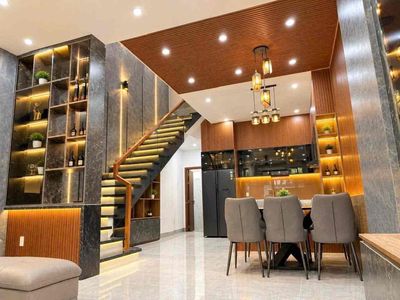 Cho thuê nhà 3 tầng thanh lương – full nội thất - hoà xuân diện t — ảnh 1