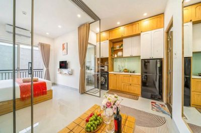 Căn hộ 1pn tô hiến thành - ban công rộng - full nội thất — ảnh 1