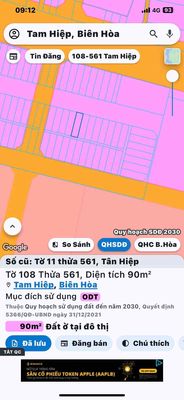 Bán đất khu tái định cư phường Tân Hiệp cũ (không qua trung gian) — ảnh 1
