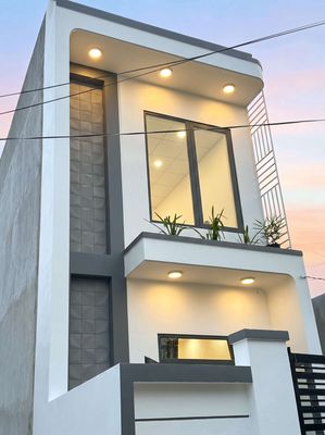 Nhà mới 1 trệt 1 lầu đường trần thị non–liền kề tp.hcm – đường nhựa 5m — ảnh 1