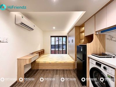Chung cư mini 1ng ở full nội thất - máy giặt riêng gần công viên gv — ảnh 1