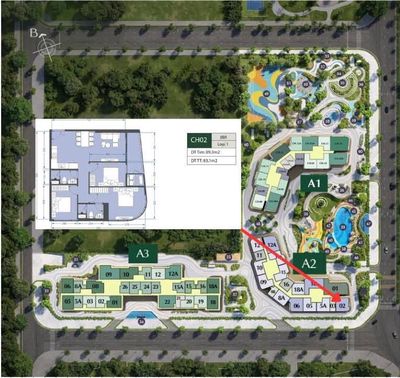 Bán căn hộ 3PN Lumiere Evergreen Smart City — ảnh 1