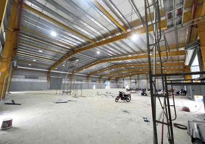 Kho xưởng mới keng(4500m2)mt cont 24/24,pccc tự động,gần kcn tân tạo — ảnh 1