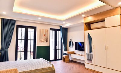 Cho thuê căn hộ 50m2 tại Ngọc Lâm,ô tô đỗ cửa — ảnh 1