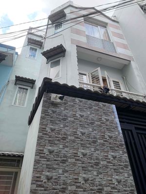 Nhà bán 4 Tầng-49,5m2-4,5 x 10-4 pn,hẻm gần Mt -769 Phạm T Hiển P4Q8 — ảnh 1