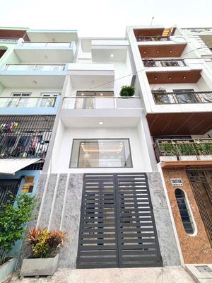 Nhà mới chính chủ 4,5x10m, 5 tầng, hẻm 2 xe hơi né nhau, lê đức thọ — ảnh 1