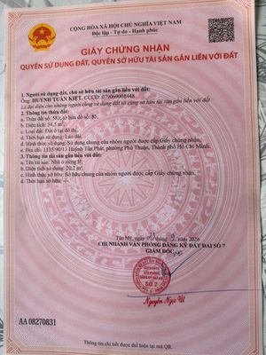 Bán Đất Quận 7 Chính Chủ — ảnh 1