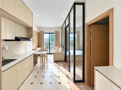 Căn hộ 1PN + 1PK bancol mới xây. Ngay âu cơ - lạc long quân — ảnh 1
