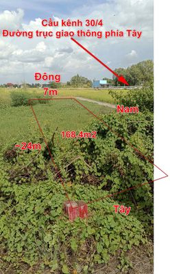 Chính chủ bán đất thổ cư (ont) – tân ân, cần đước — ảnh 1