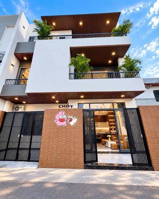 Villa mini tôn đản 3 tầng - oto đỗ , ngang 9,5m - giá chỉ 59tr / m2 — ảnh 1