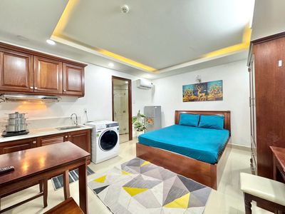 Căn hộ máy giặt riêng ngay hoàng sa, 5’ đi coopmart — ảnh 1