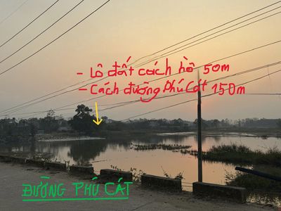 Lô đất thôn 2 phú cát, full thổ cư — ảnh 1