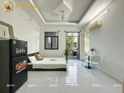 Chdv ban công full nội thất, tone trắng siêu xinh vhu, aeon tân phú — ảnh 1