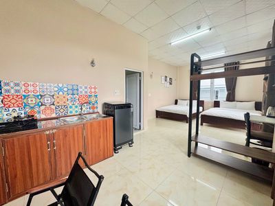 Cho thuê căn hộ studio phường 10 full nội thất bao điện nước — ảnh 1