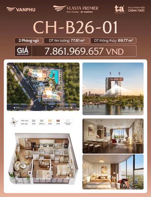 Căn 2PN2WC 78m2 view sông đường Đào Trí,quận 7 cách Phú Mỹ Hưng 5 phút — ảnh 1